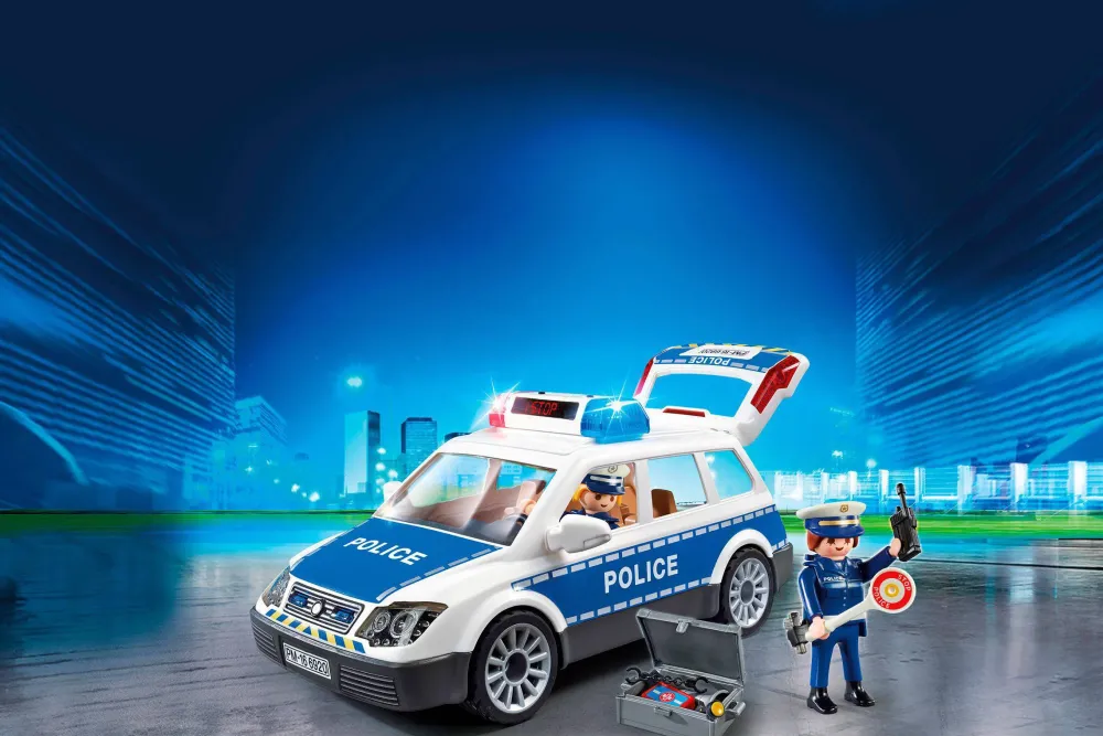 Playmobil City Action Politiepatrouille Met Licht En Geluid