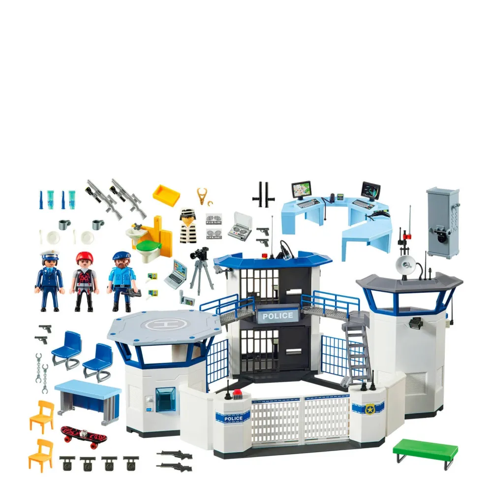 Playmobil City Action Politiebureau Met Gevangenis