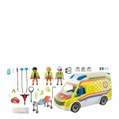 Playmobil City Life Ambulance Met Licht En Geluid - 71202