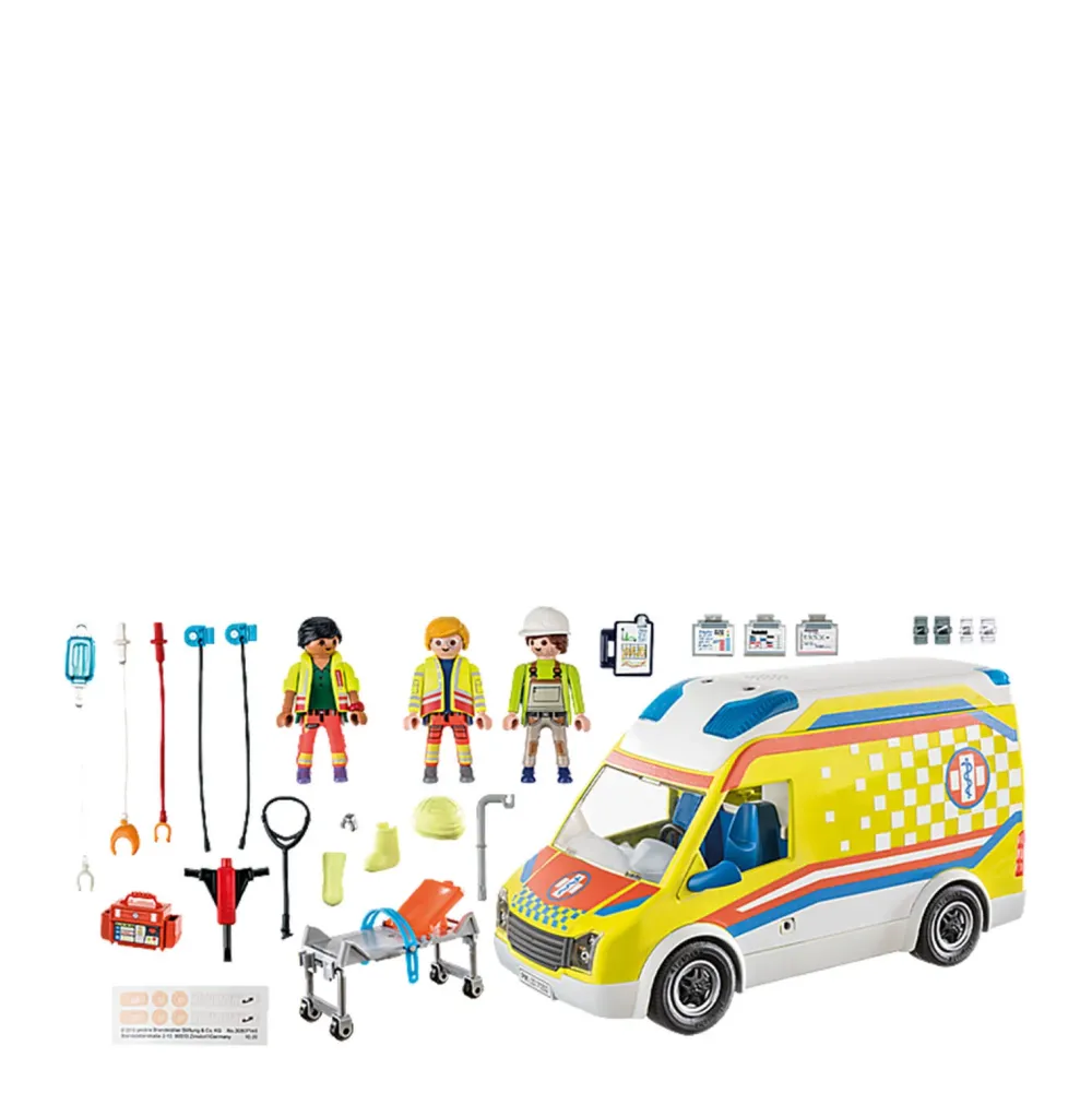 Playmobil City Life Ambulance Met Licht En Geluid - 71202