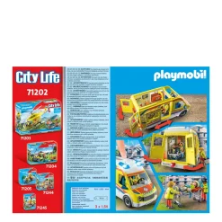 Playmobil City Life Ambulance Met Licht En Geluid - 71202