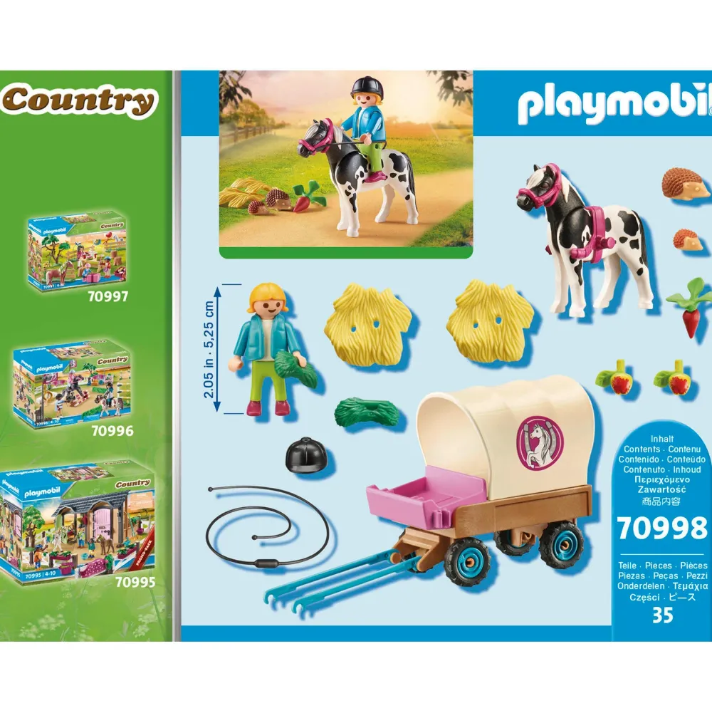 Playmobil Country Ponykoets 70998