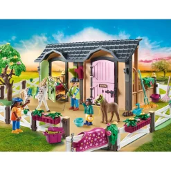 Playmobil Country Rijlessen Met Paardenboxen 70995