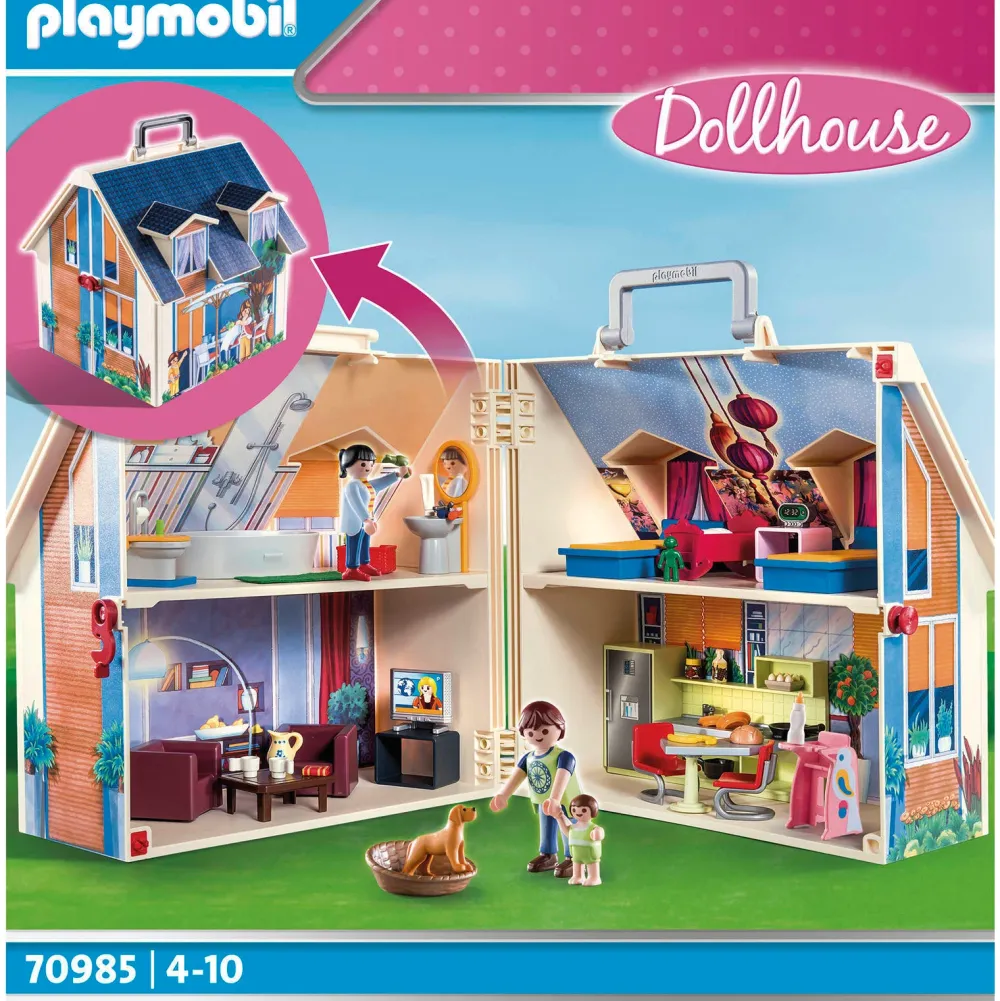 Playmobil Dollhouse Mijn Meeneempoppenhuis 70985