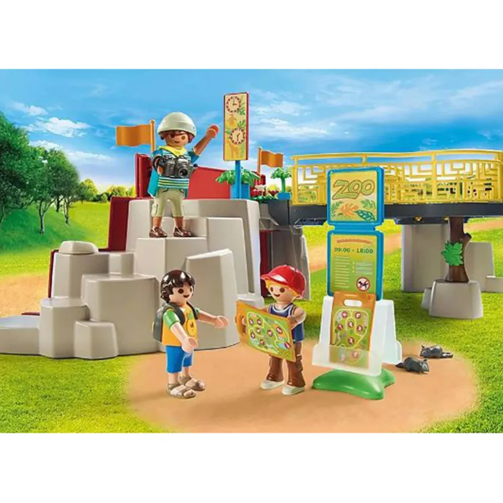 Playmobil Family Fun Avontuurlijke Dierentuin - 71190