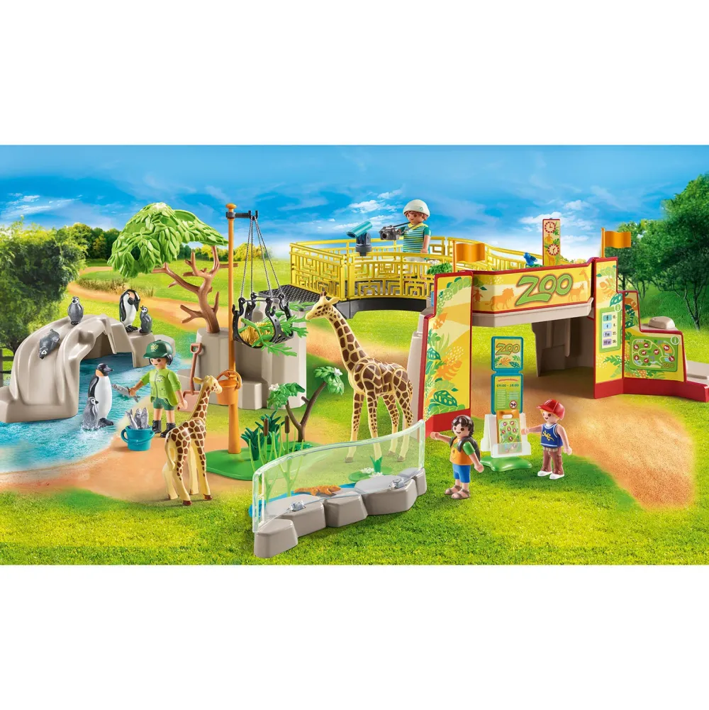 Playmobil Family Fun Avontuurlijke Dierentuin - 71190