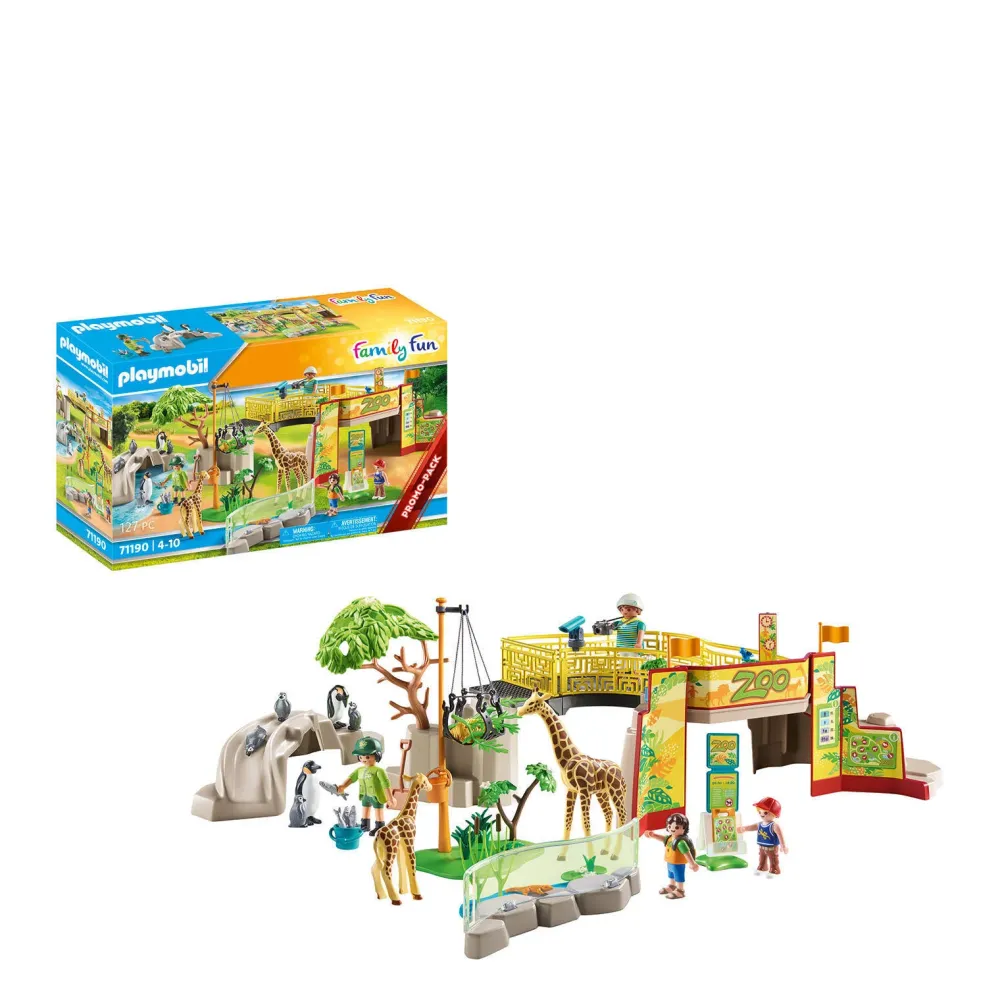Playmobil Family Fun Avontuurlijke Dierentuin - 71190