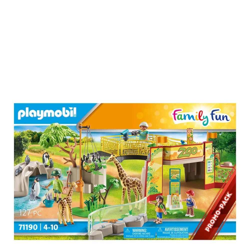 Playmobil Family Fun Avontuurlijke Dierentuin - 71190