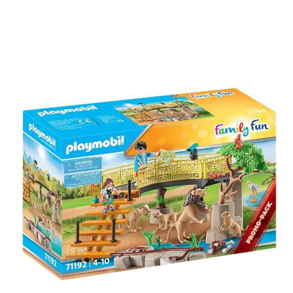 Playmobil Family Fun Leeuwen In Het Buitenverblijf - 71192