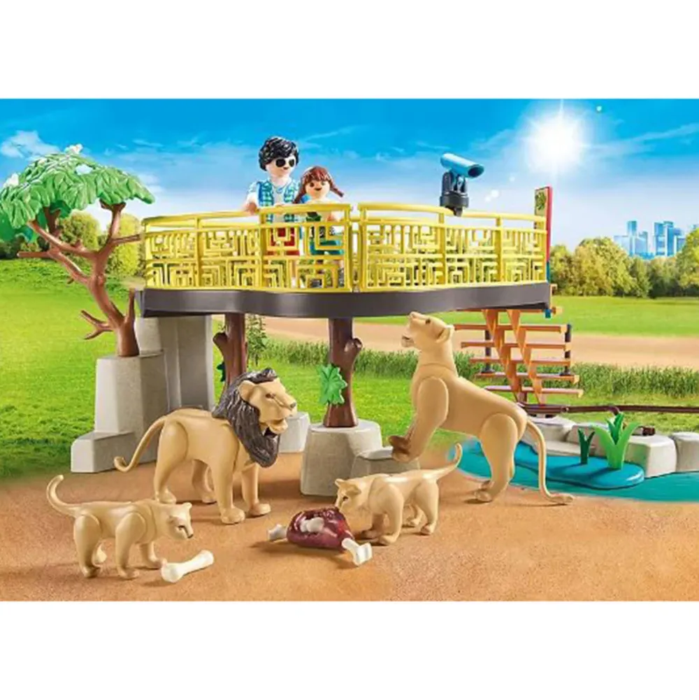 Playmobil Family Fun Leeuwen In Het Buitenverblijf - 71192