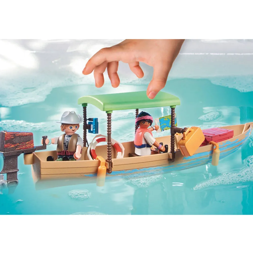 Playmobil Wiltopia Boottocht Naar De Zeekoeien - 71010