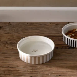 Online Riviera Maison Honden Voerbak - Bone Appetit Dog Bowl - L (O 20X6 Cm)