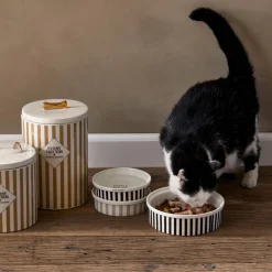 Riviera Maison Honden/Katten Drinkbak - Refill Please Cat & Dog Bowl - S (O 15.5X4,5 Cm)