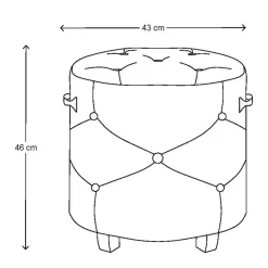 Best Riviera Maison Poef Bowery