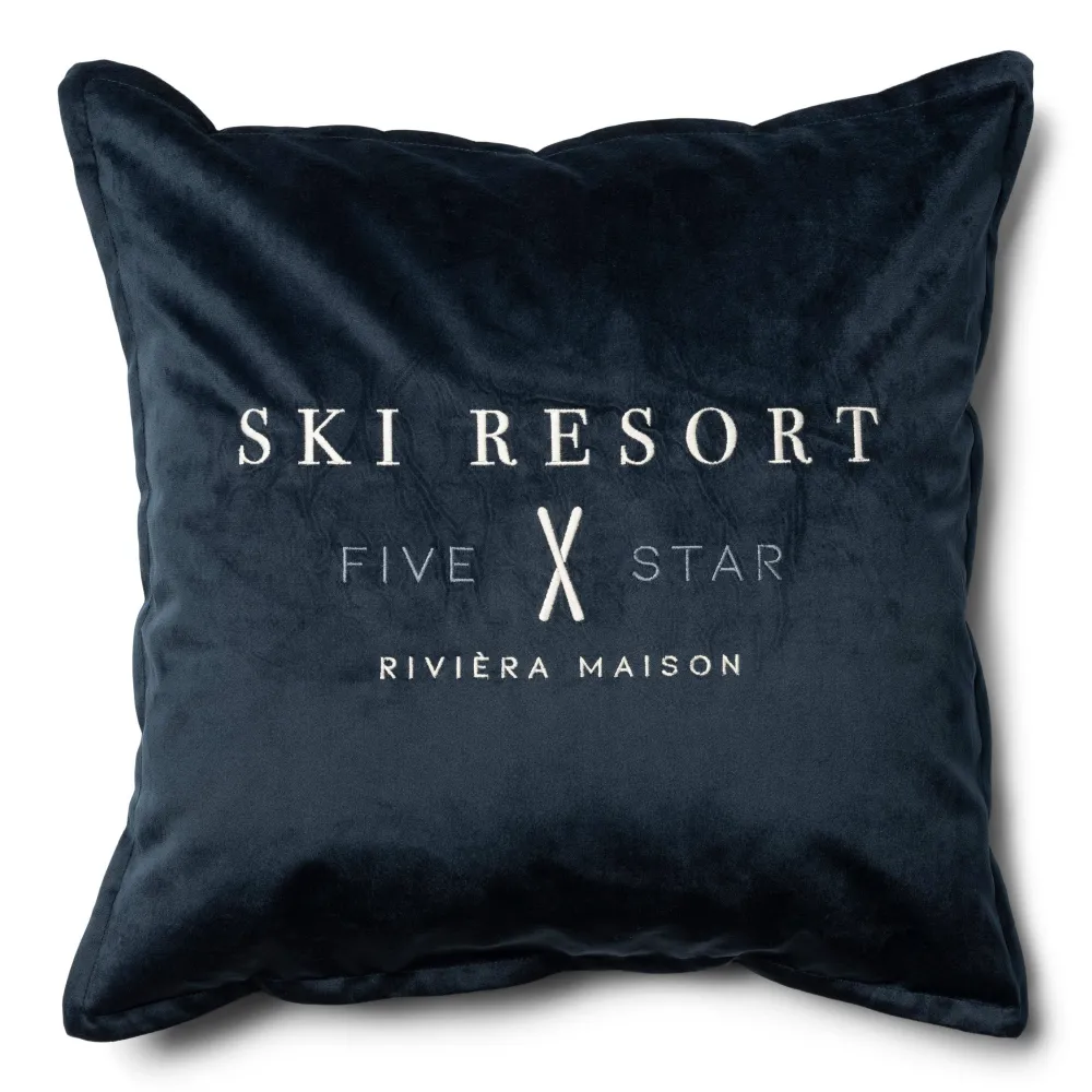 Riviera Maison Sierkussenhoes Rm Ski Resort (50X50 Cm)