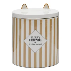 Best Riviera Maison Voorraadpot Furry Friends Cat Food Storage Jar (18X21,5 Cm)