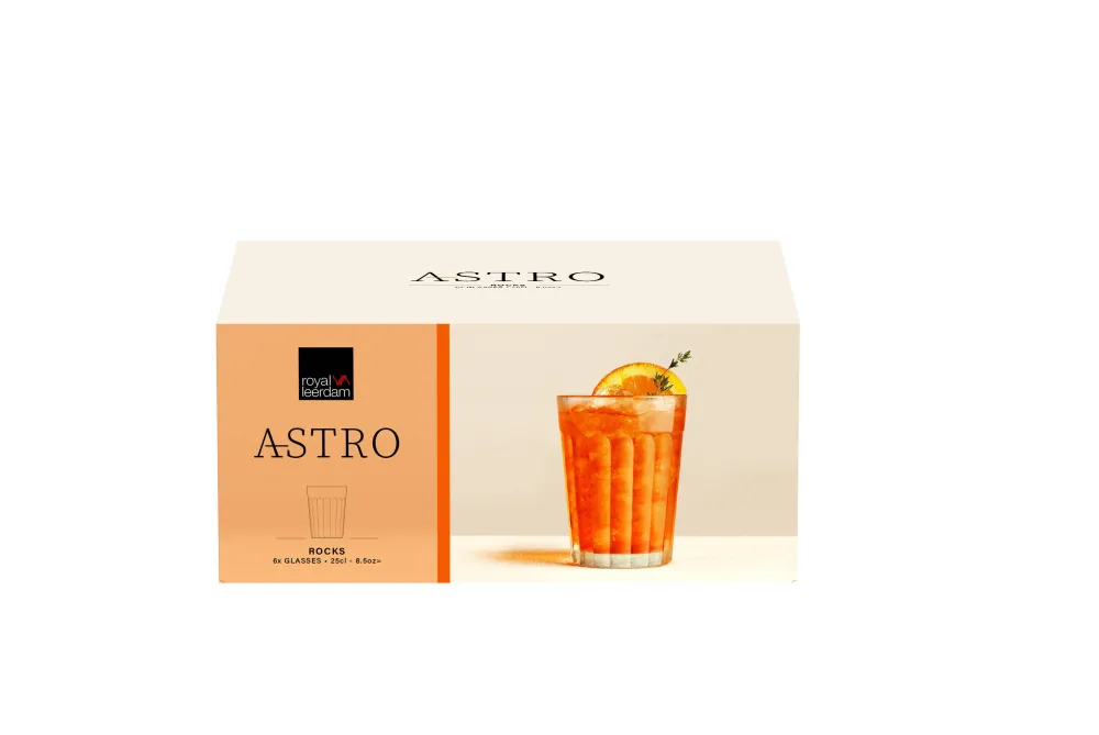 Clearance Royal Leerdam Astro Waterglazen (Set Van 6)