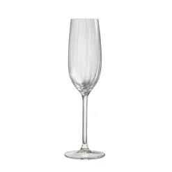 Clearance Royal Leerdam Champagneglas Plisse (Set Van 4)