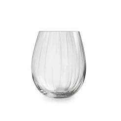 New Royal Leerdam Waterglas Plisse (Set Van 4)