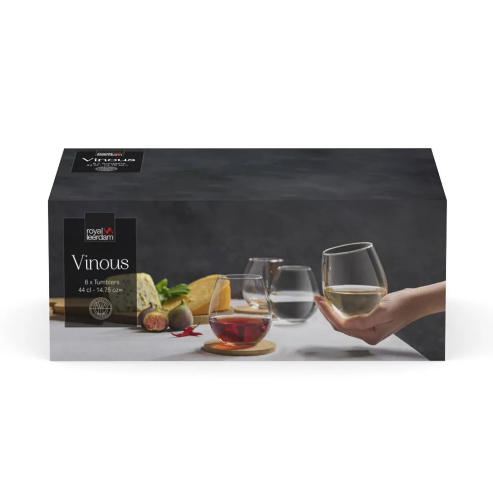 Outlet Royal Leerdam Waterglas Vinous (Set Van 6)