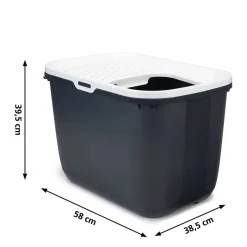 Sale Savic Hop In - Kattenbak - Grijs - 58X38,5X39,5 Cm