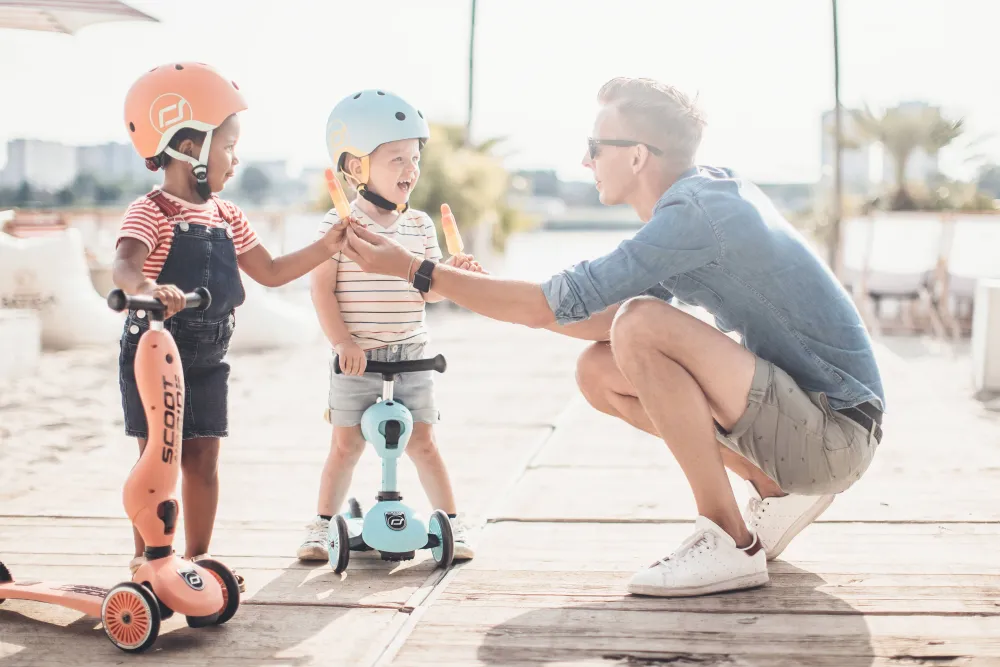 Scoot & Ride Highwaykick 1- Peach