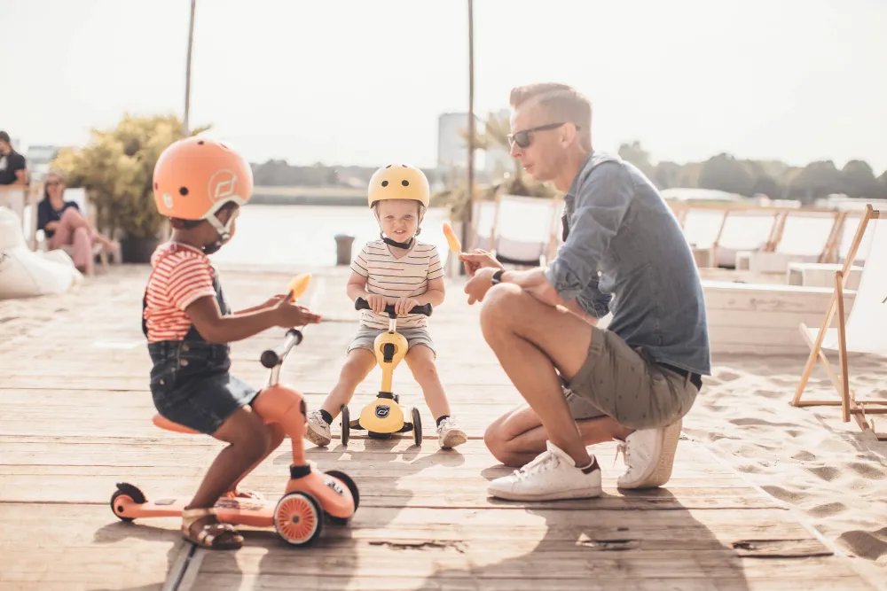 Scoot & Ride Highwaykick 1- Peach