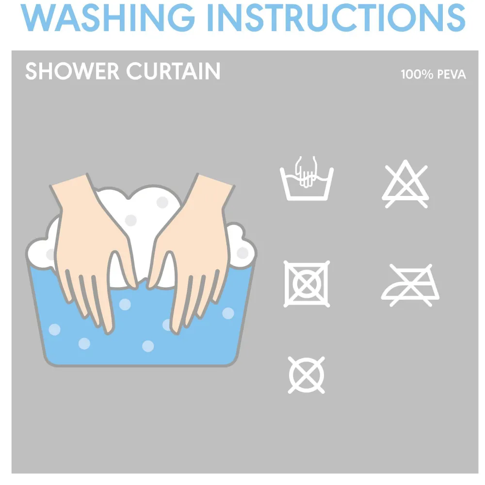 New Sealskin Douchegordijn Granada