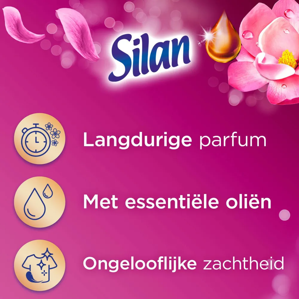 Silan Aroma Therapy Magic Magnolia Wasverzachter - 222 Wasbeurten - 222 Wasbeurten