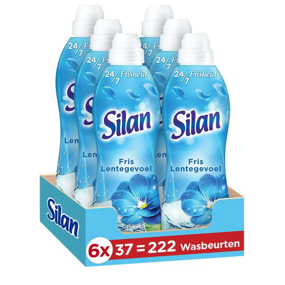 Discount Silan Fris Lentegevoel Wasverzachter - 222 Wasbeurten - 222 Wasbeurten