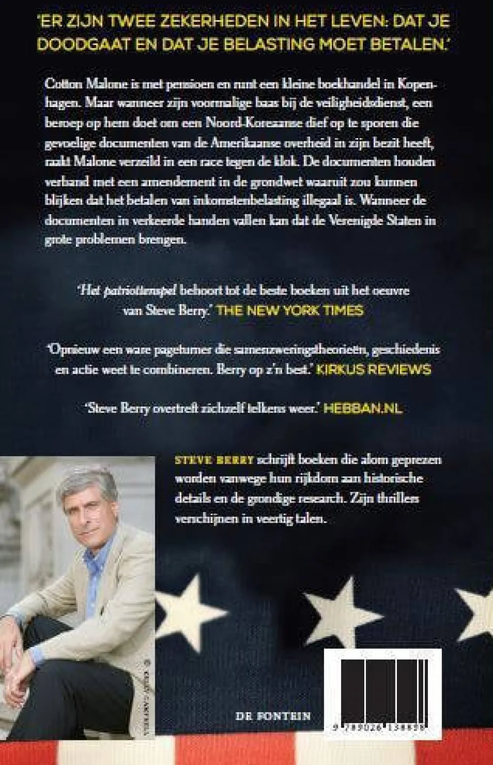 wehkamp Steve Berry Cotton Malone: Het Patriottenspel