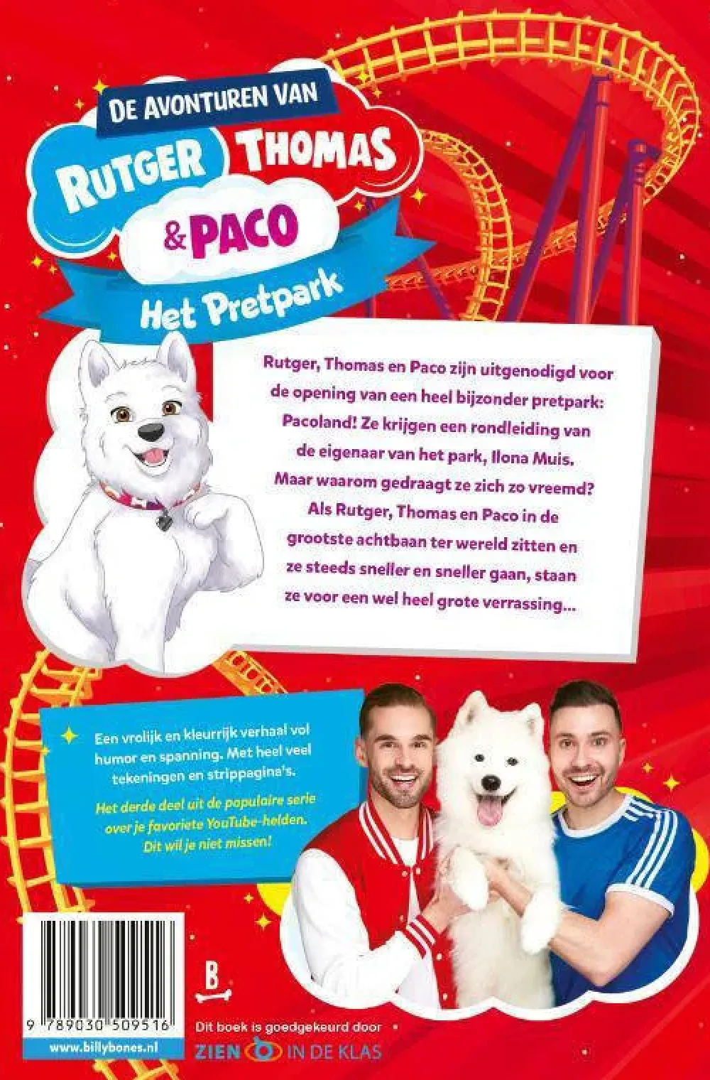 wehkamp Thomas Van Grinsven En Rutger Vink De Avonturen Van Rutger, Thomas En Paco: Het Pretpark