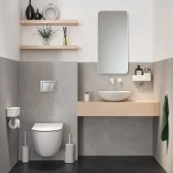 Clearance Tiger Opbergbak Met Handdoekhaak 2-Store (24,9X15,7 Cm)