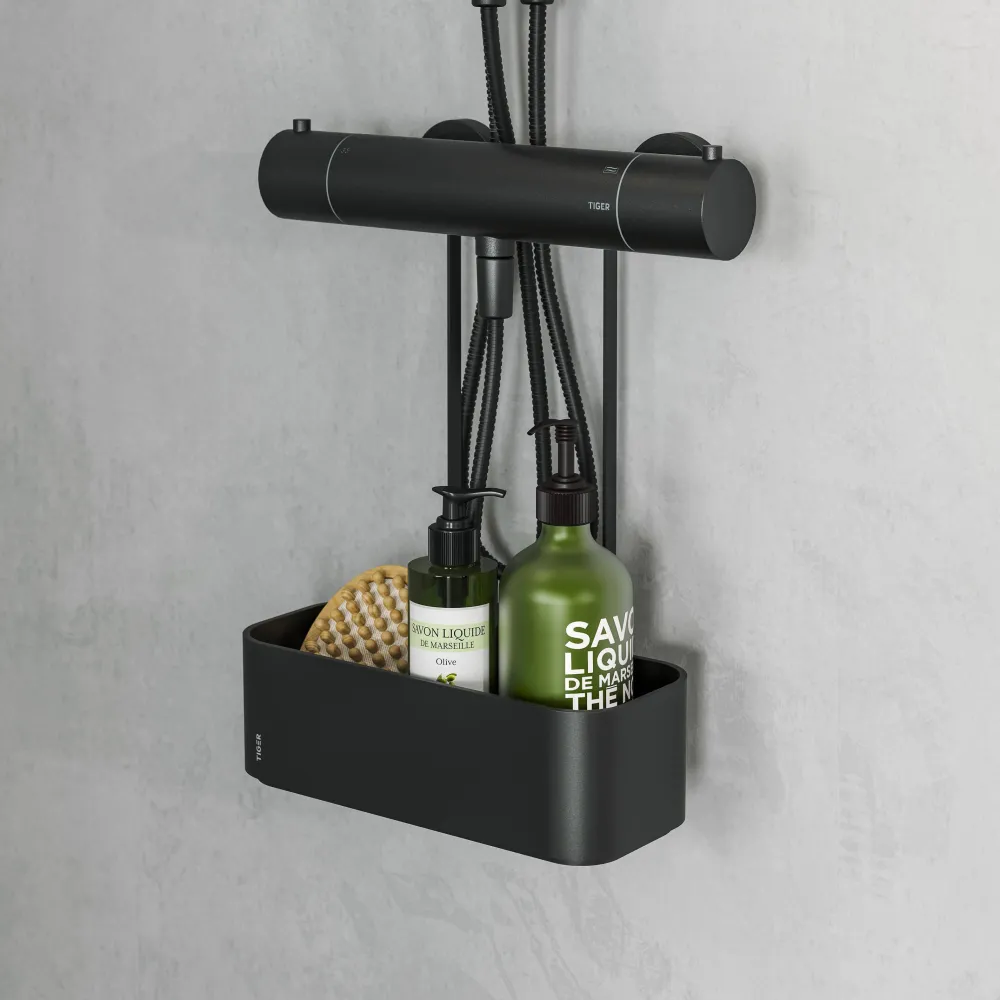 Clearance Tiger Ophangbaar Douchemandje 2-Store (34,3X24,9X12,2 Cm)