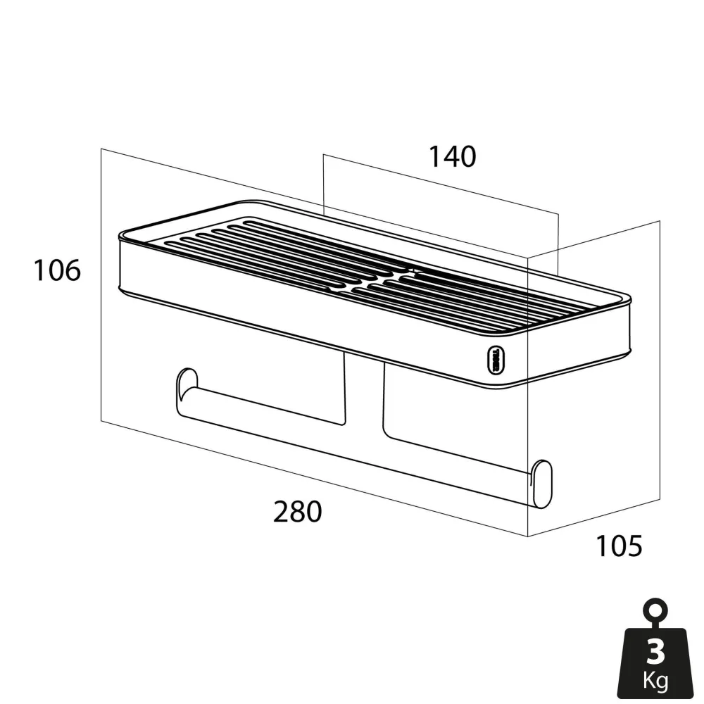 Sale Tiger Toiletrolhouder Carv
