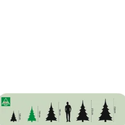 Online Triumph Tree Verlichte Kerstboom Forest Frosted (H155 X O119 Cm)