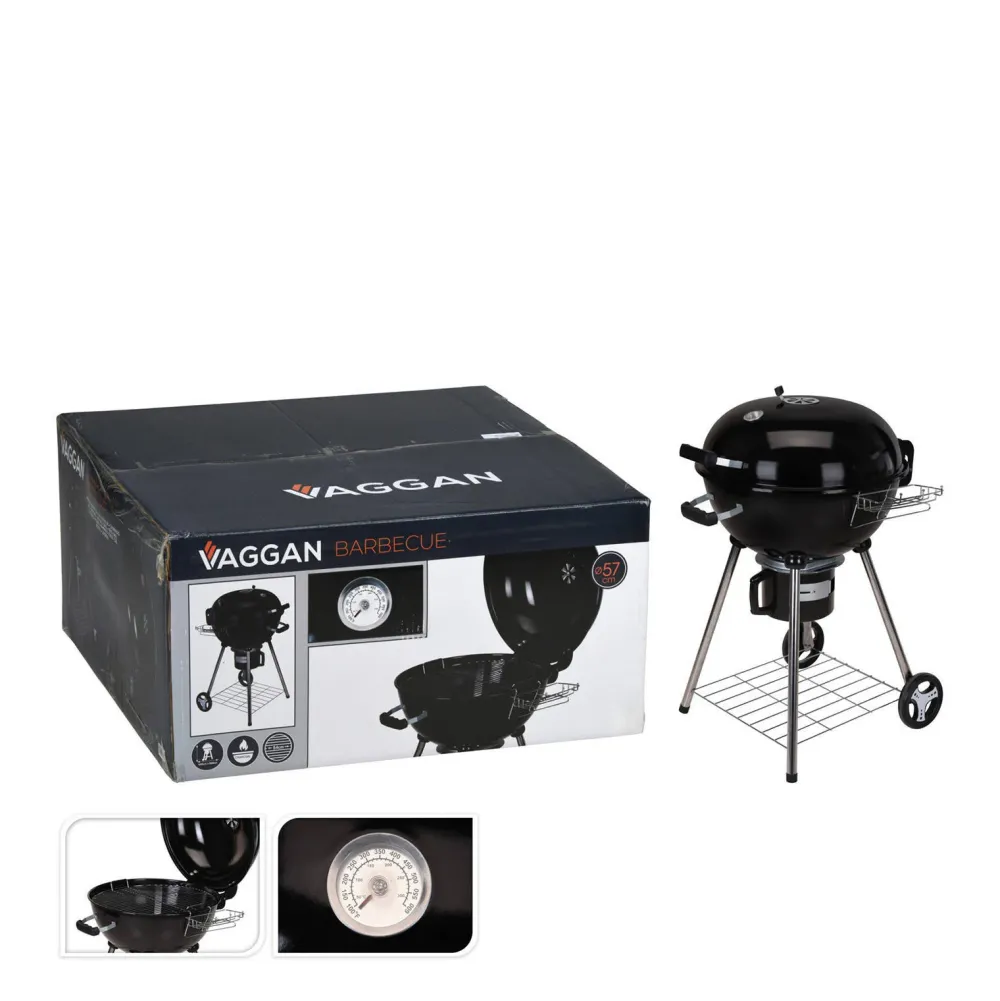 Vaggan Houtskoolbarbecue (O57 Cm)