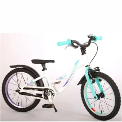 Volare Glamour Kinderfiets 16 Inch Parelmoer/ Mintgroen