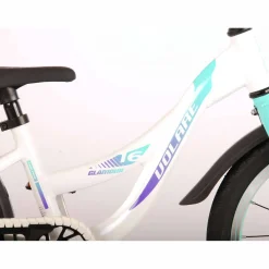Volare Glamour Kinderfiets 16 Inch Parelmoer/ Mintgroen