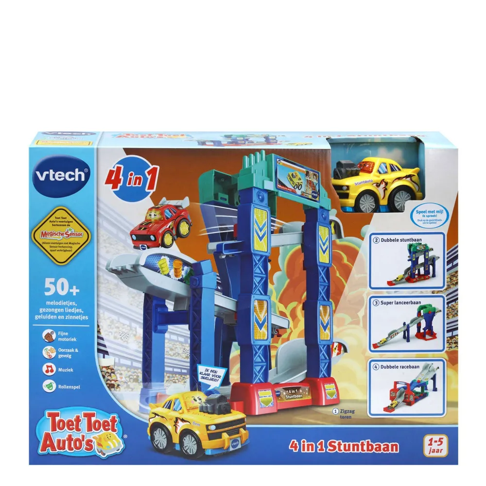 VTech Toet Toet Auto'S 4-In-1 Stuntbaan