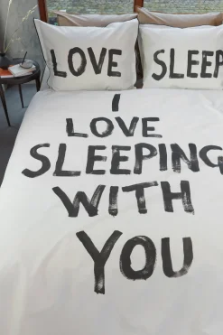 vtwonen Katoenen Dekbedovertrek 2 Persoons Love Sleep (200X220 Cm)