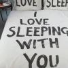 Discount vtwonen Katoenen Dekbedovertrek Lits-Jumeaux Love Sleep (240X220 Cm)
