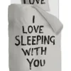 Outlet vtwonen Katoenen Dekbedovertrek 1 Persoons Love Sleep (140X220 Cm)