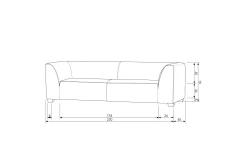 vtwonen 3-Zits Loungebank Hollandia