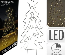 Online W Tuinsteker Kerstboom (90 Led)