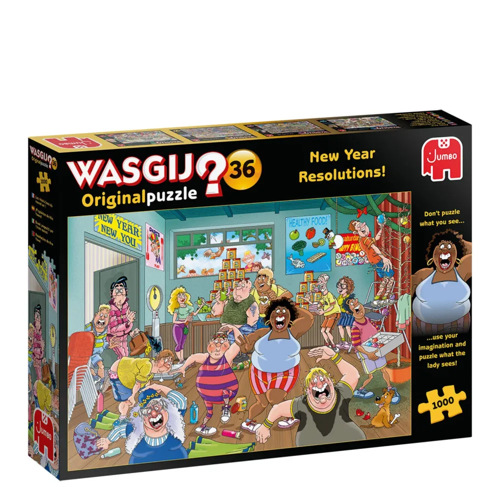 Wasgij Original 36 Goede Voornemens! Legpuzzel 1000 Stukjes