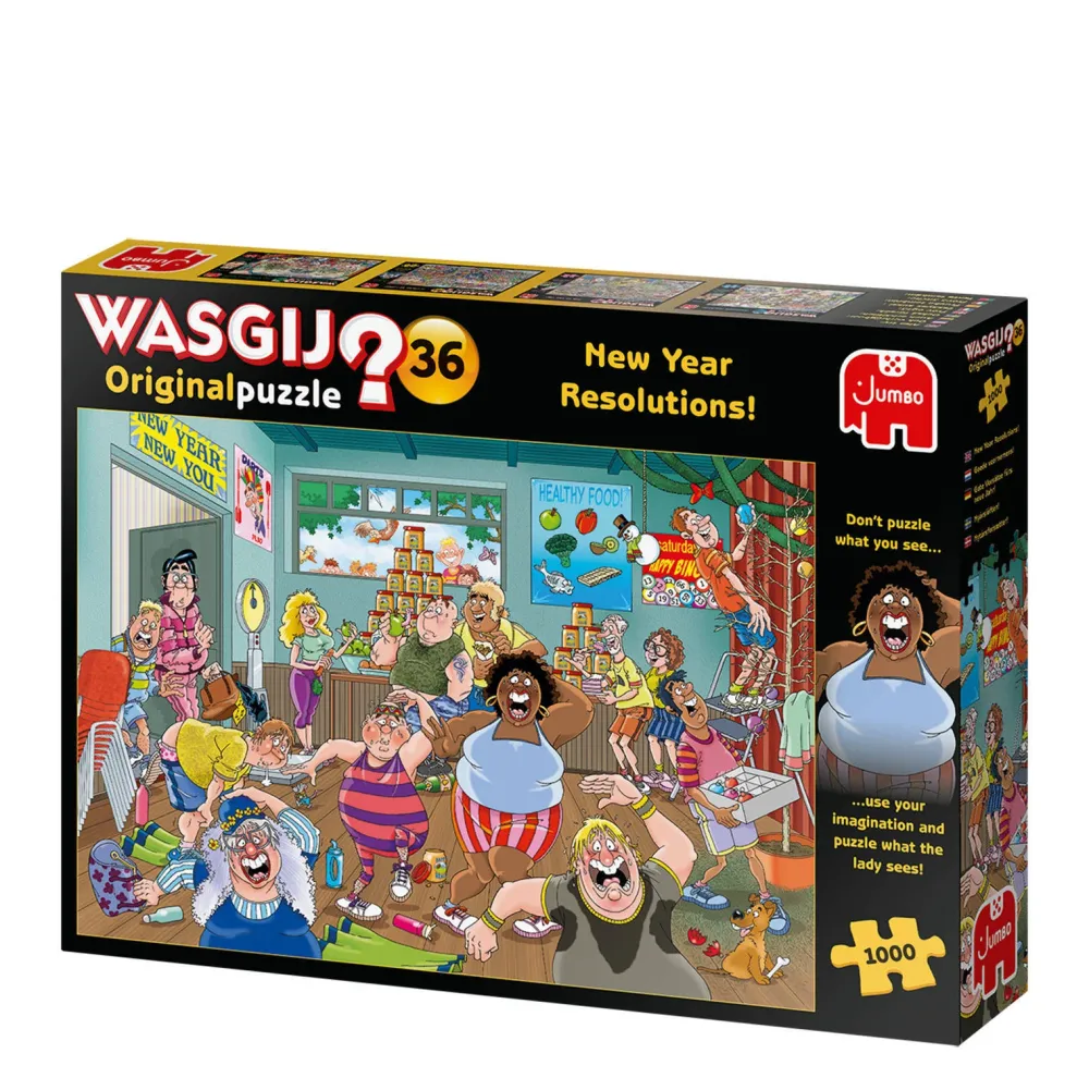 Wasgij Original 36 Goede Voornemens! Legpuzzel 1000 Stukjes