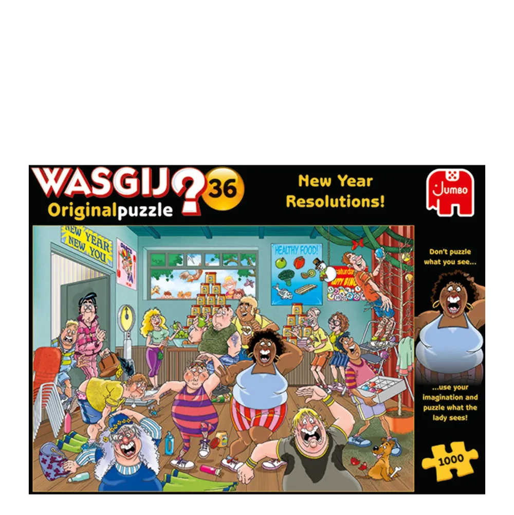 Wasgij Original 36 Goede Voornemens! Legpuzzel 1000 Stukjes