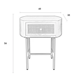 Best Wehkamp Home Bijzettafel Amaya