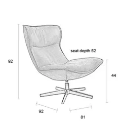 Online Wehkamp Home Fauteuil John